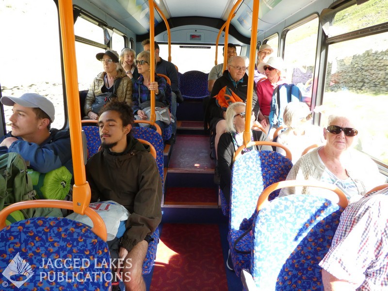 On the 508 bus to the Kirkstone Pass