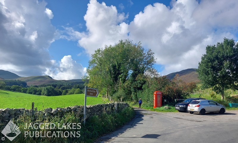 Road junction at Kirkstile near Loweswater
